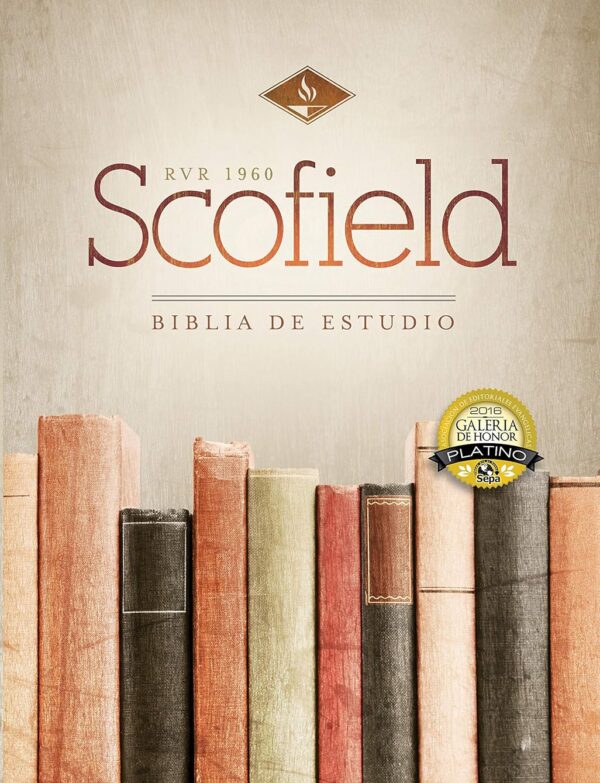 BIBLIA DE ESTUDIO SCOFIELD RVR 1960 TAPA DURA CON ÍNDICE