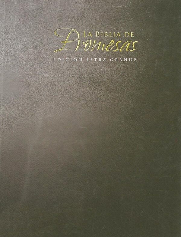 LA BIBLIA DE PROMESAS RVR 1960 LETRA GRANDE
