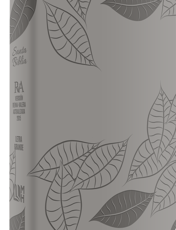 BIBLIA RVA 2015 LETRA GRANDE SIMIL PIEL GRIS